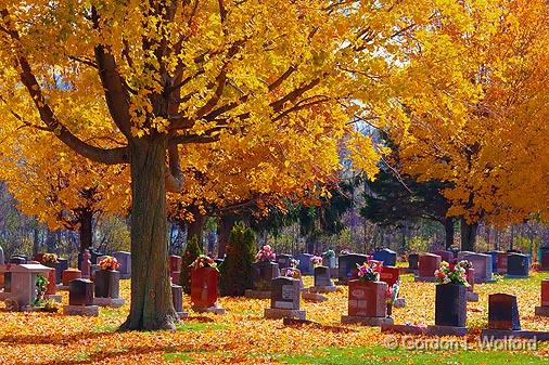 Autumn Cemetery_24101.jpg - Photographed at Smiths Falls, Ontario, Canada.